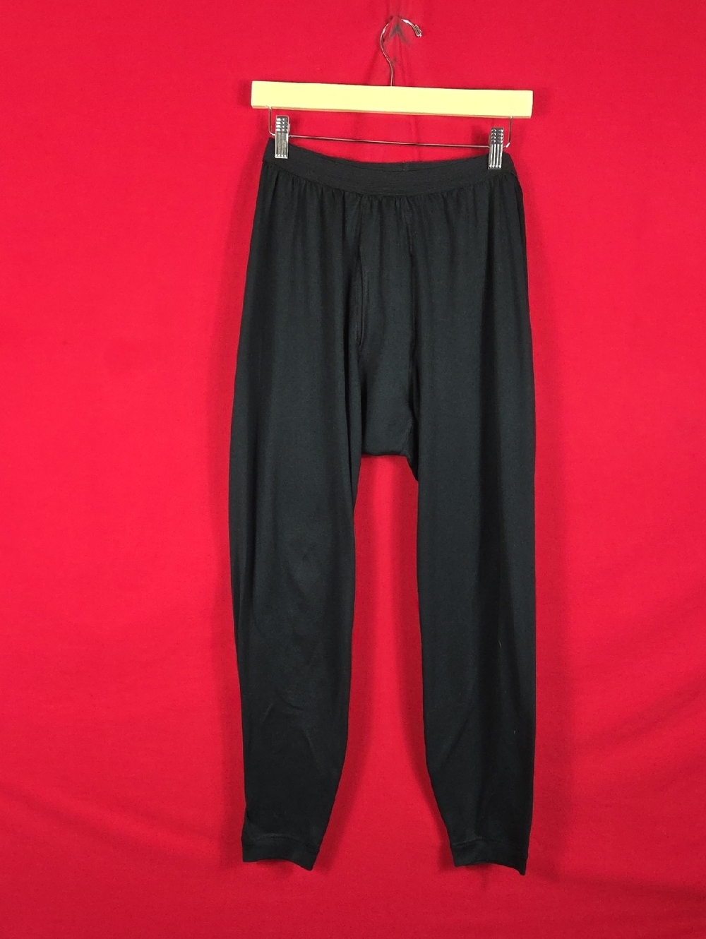 PATAGONIA Mens Capilene Base Layer Pants Black Size XL‎